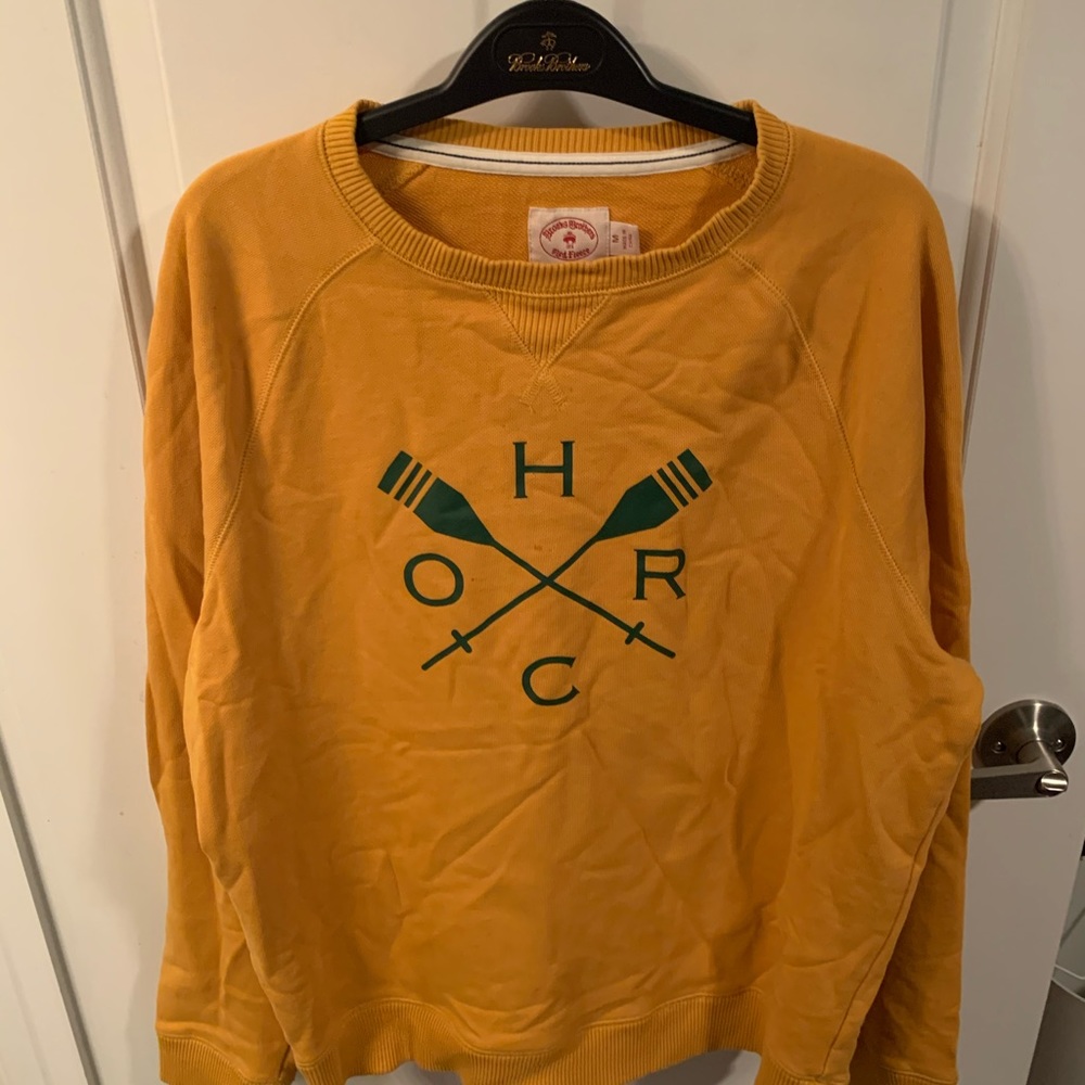 Men’s Brooks Brothers head of the Charles crewneck
